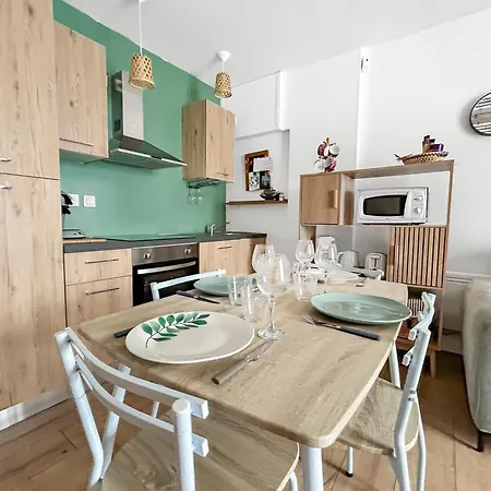 Lejlighed T1 Bis Cosy Avec Terrasse, Parking Et Calme Absolu *