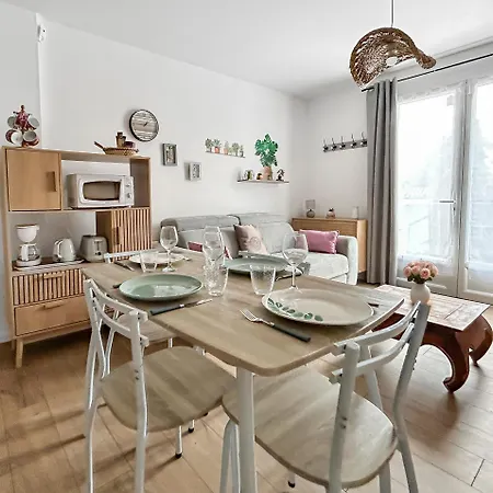 T1 Bis Cosy Avec Terrasse, Parking Et Calme Absolu ロワイヤン