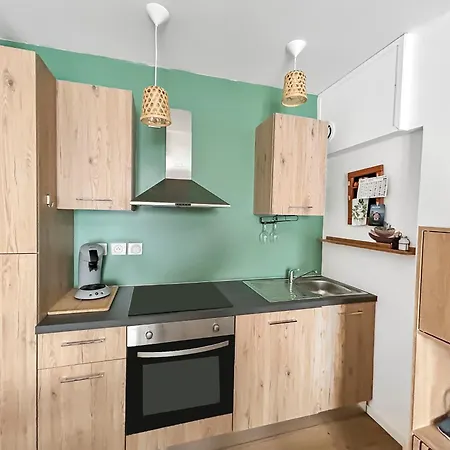 T1 Bis Cosy Avec Terrasse, Parking Et Calme Absolu Lejlighed *