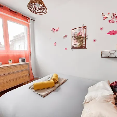 Apartment T1 Bis Cosy Avec Terrasse, Parking Et Calme Absolu