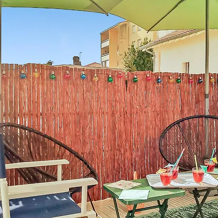 T1 Bis Cosy Avec Terrasse, Parking Et Calme Absolu アパート *