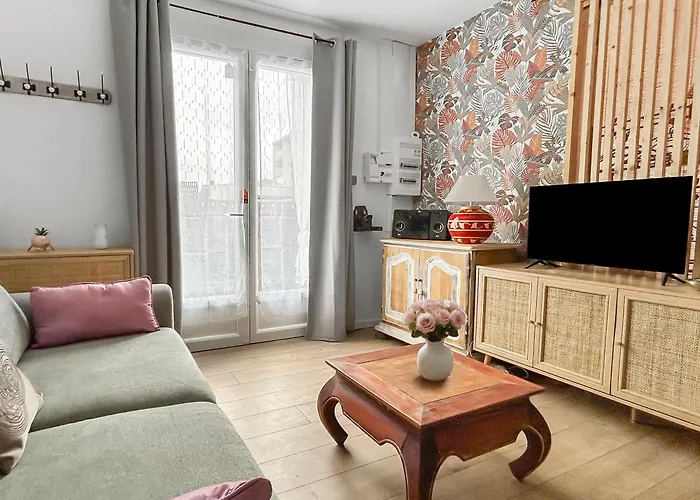 T1 Bis Cosy Avec Terrasse, Parking Et Calme Absolu ロワイヤン