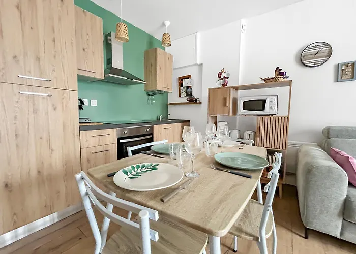 Lejlighed T1 Bis Cosy Avec Terrasse, Parking Et Calme Absolu *