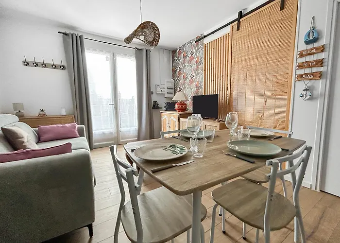 T1 Bis Cosy Avec Terrasse, Parking Et Calme Absolu Lejlighed Royan